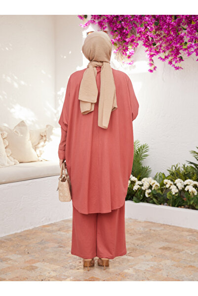 Neways Tunic&Pants Double Set - Dried Rose - Neways