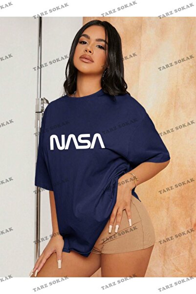 Tarzsokak Unisex Femei/Bărbați NASA Colorat, imprimat personalizat, din bumba...