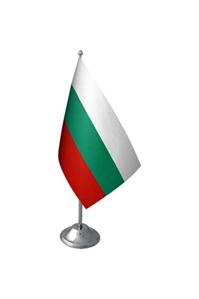 Bayrak BULGARİSTAN TEKLİ MASA BAYRAĞI SETİ