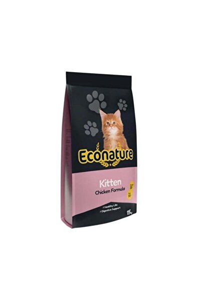 Econature Econature Tavuklu Yavru Kedi Maması 15 Kg