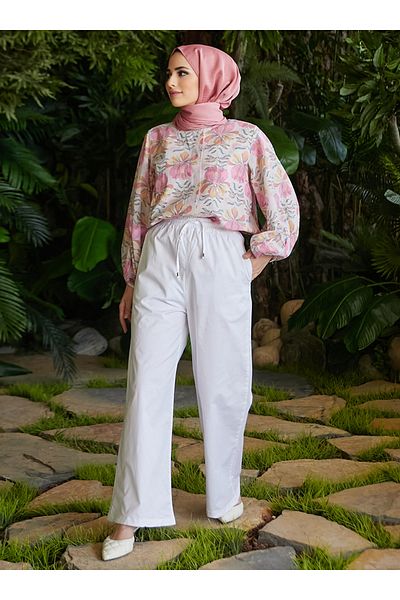 Neways Denim Trousers - White - Neways