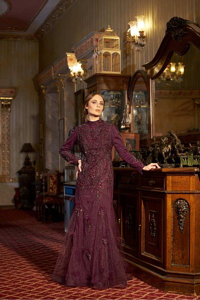 Prive Fish Evening Dress 7013