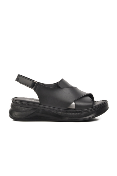 AYAKMOD 492091 Sandale negre pentru damă