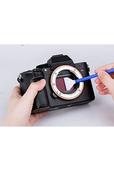 Tianya 24mm Full Frame DSLR ve Aynasız Fotograf Makineleri için Sensör Temizleme Çubuğu Seti Swab
