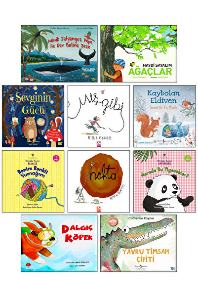 TÜRKİYE İŞ BANKASI KÜLTÜR YAYINLARI Kaybolan Eldiven Minik Salyangoz Pepe ile...