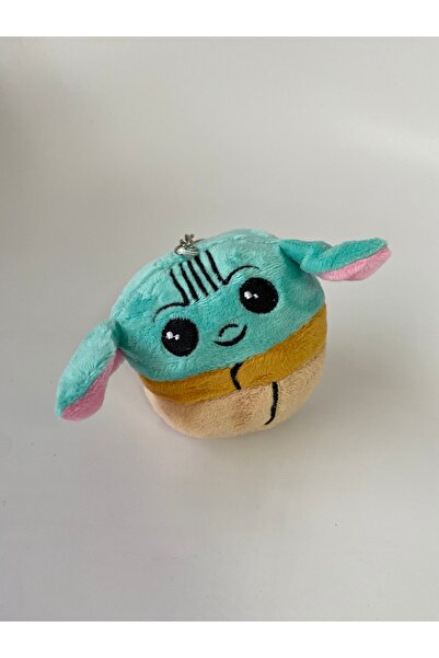 PİNK Baby Yoda Peluş Anahtarlık 9 cm.