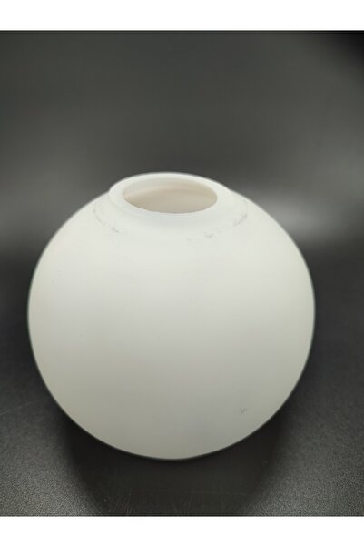 KUĞULU Küçük Avize Camı.beyaz,(E.14)(çap:10.00cm-yuva:3.00cm) Mum Ampule göre.