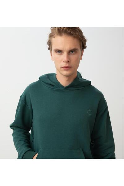 Nors Світшот з капюшоном Kvasir, нафта, зелений