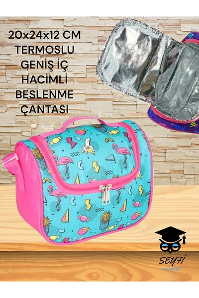 SEYFİKİRTASİYE 20x24x12 CM THERMOS WIDE INNER VOLUME FEEDING BAG