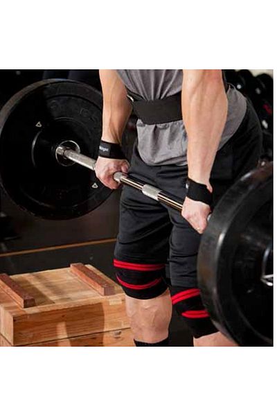 HARBINGER Weight Lifting Band Red Line Knee Wraps 78