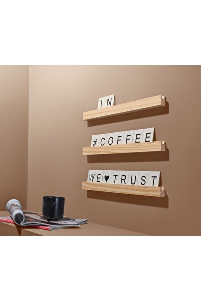 Tchibo Ahşap Harf Şeridi