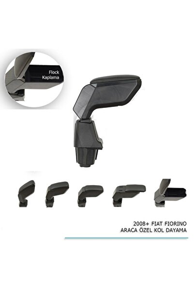 Drs Tuning Fiat Fiorino Uyumlu Araca Özel Kol Dayama Siyah 2008+ Parça