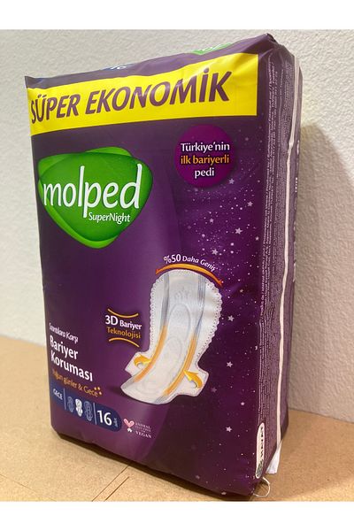 Molped SuperNight Night 16 Pack Barrier Protection