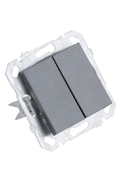 ga gözde aydınlatma مفتاح OVİVO GRANO المدخن + جهاز التحكم + مجموعة الإطار المزدوج