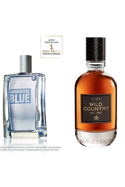AVON Individual Blue For Him EDT 100 ml Erkek Parfüm Avon Wild Country Erkek ...