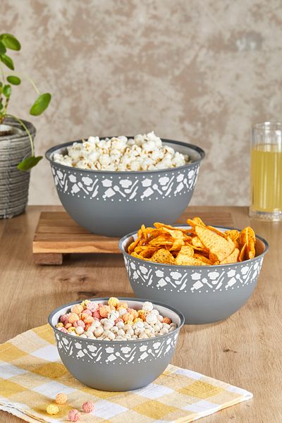 ALP HOME Professional 3-Piece Preparation Set - Mixing and Dowry Bowl