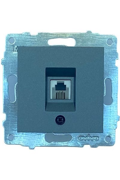 ga gözde aydınlatma OVİVO GRANO SMOKED SOIL SOCKET + NUMERIS + DOUBLE FRAME SET