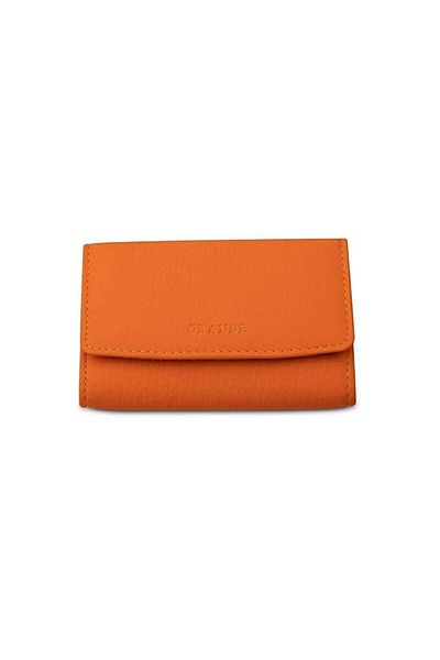 louisiana polo Grande Genuine Leather Card Holder Orange 841