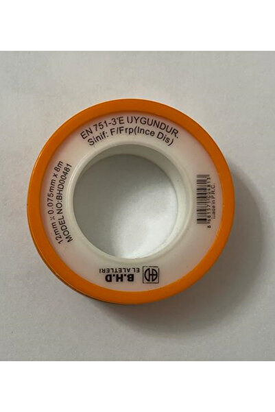 Genel Markalar B.h.d El Aletleri Teflon Band 12mmx8m Su Sızdırmaz Sıhhi Tesis...