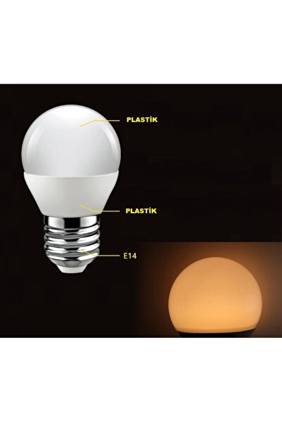 Cata Ct-4232 6w 220v E27 Duylu Edison Led Ampul Günışığı