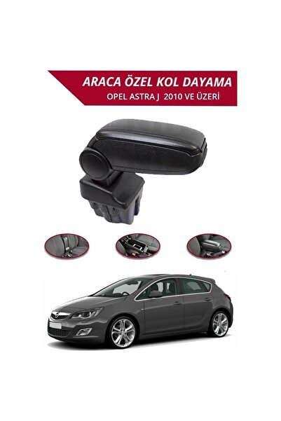 Drs Tuning Opel Astra Uyumlu J -2010 Araca Özel Kol Dayama Siyah Niken Parça