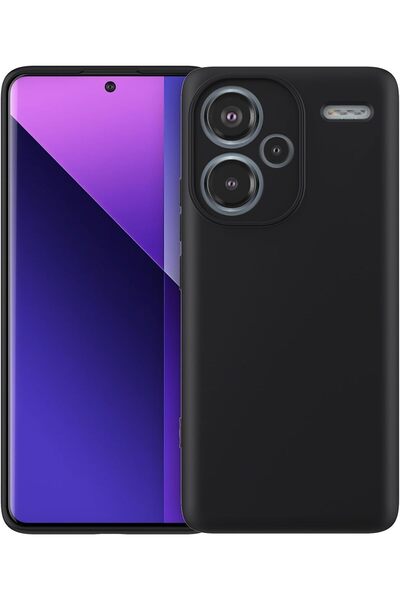 corcishop Xiaomi Redmi Note 13 Pro+ Plus Kamera Korumalı Silikon Arka Kılıf