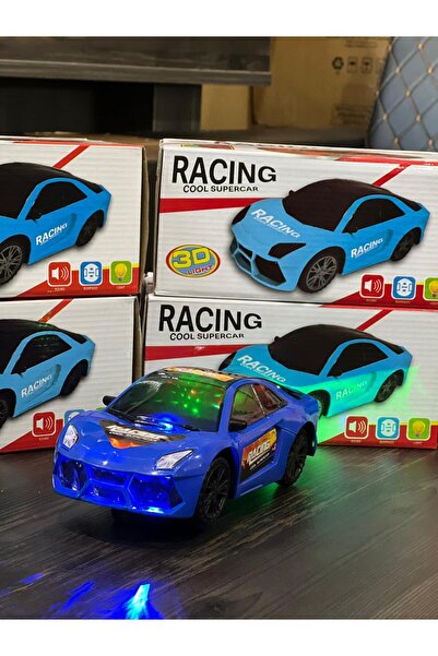 EVMAK Polis Arabası Pilli Çarptıkça Yön Değiştiren Işıklı Sesli Polis Arabası