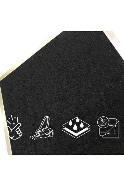 vexillum İç ve Dış Mekan için Kir Tutucu Bariyer Kapı Paspası, 50x80, Kaymaz Giriş Halısı, Karşılama 10mm