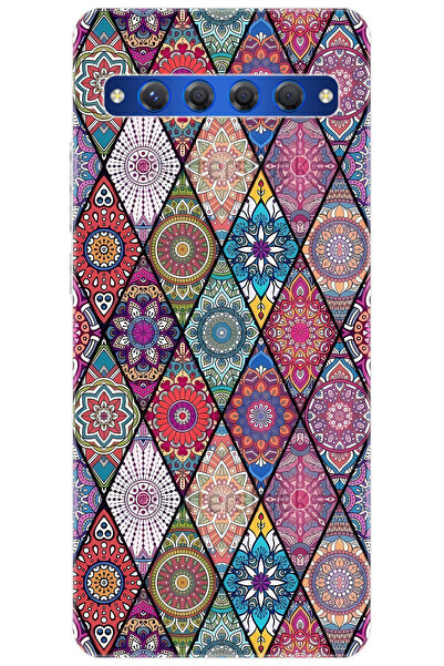 TCL 10 Plus T782H Uyumlu Kılıf Desen Baskılı Silikon Kilim Tasarım STK:660 CP...