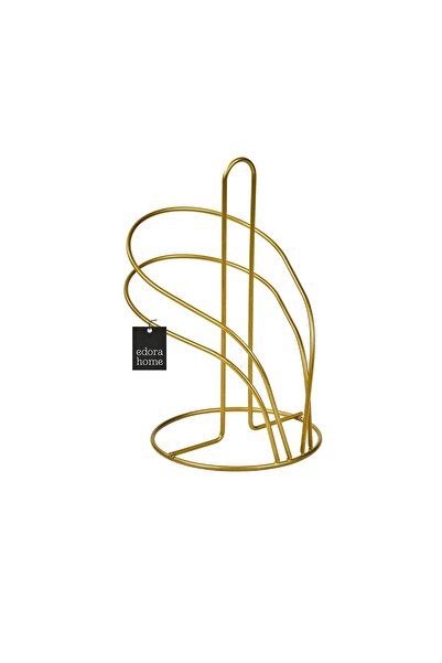 Edora Home Suport pentru prosoape din hârtie Swan din aur, suport pentru șervețele Bucătărie Baie Accesoriu dormitor copii - Metal inoxidabil
