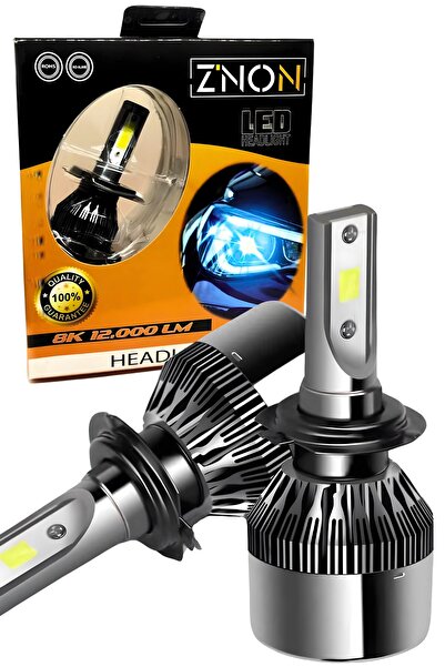 ZNON H7 Led Xenon Şimşek Etkili 12000 Lümen ZNON