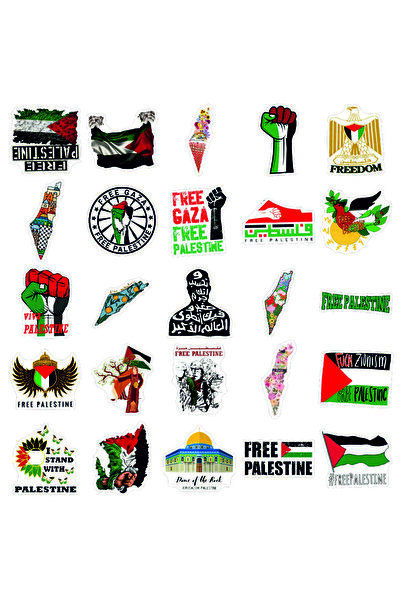 Byken PALESTINE THEMED LABEL