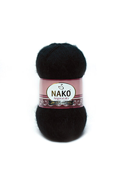 NAKO Angora Luks Siyah 00217 (5 Adet)