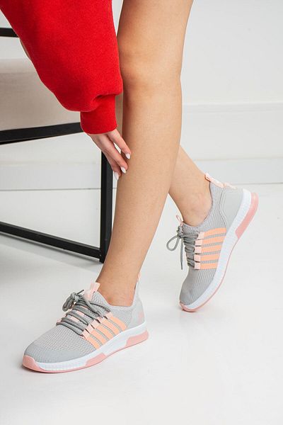 İnan Ayakkabı Unisex Insports Gray & Powder Daily Light Sole (3cm Sole)