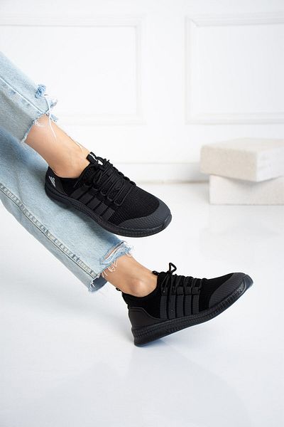 İnan Ayakkabı Unisex Insports Black Daily Light Sole (3cm Sole)