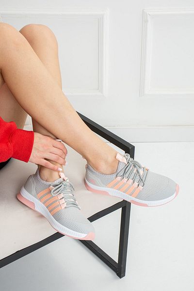 İnan Ayakkabı Unisex Insports Gray & Powder Daily Light Sole (3cm Sole)