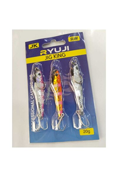 RYUJI Jig King Zebra Mix (3 Adet) 20 GR