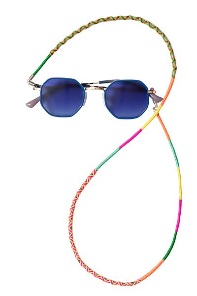 Hippi Kite Colorful 70cm Handmade Design Unisex Glasses Rope Accessory