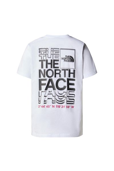 THE NORTH FACE W SS24 COORDINATES S/S TEE póló NF0A87EHFN41 fehér-L