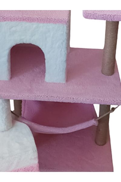 Patiderm Hammocked Cat House Cat Scratching House and Play Platform