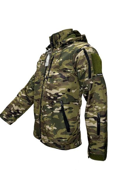 SINGLE SWORD Στρατιωτικό τακτικό παλτό Softshell (με μονό στρώμα Fleece εσωτερικά) KD-3