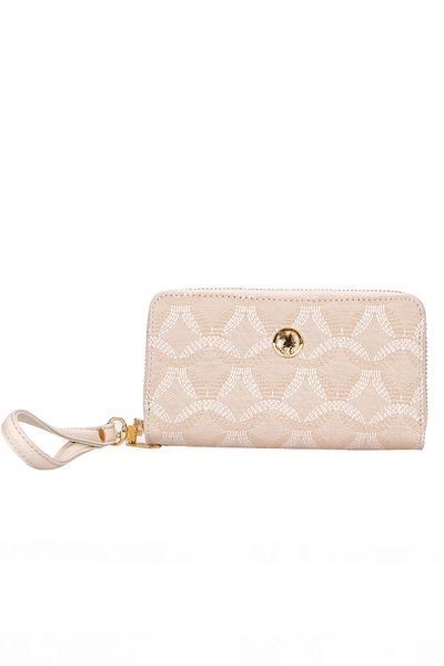 U.S. Polo Assn. Geantă portofoliu de damă bej Usc24467