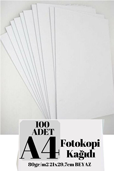 FİYPER A4 Fotokopi Kağıdı 80gr - 100'lü 5/1 Paket