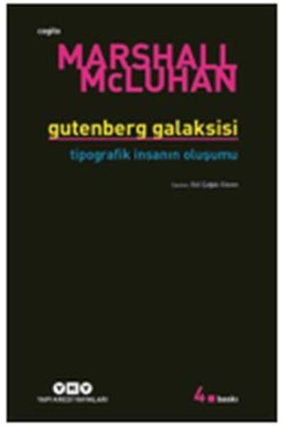 Yapı Kredi Yayınları Gutenberg Galaksisi Tipografik İnsanın Oluşum