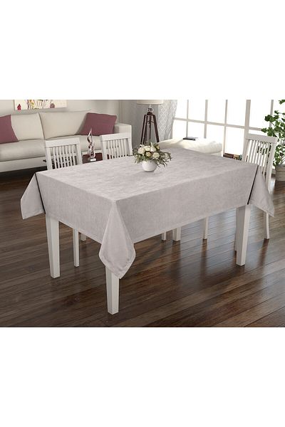 De'Vor Carefree Velvet Textured Tablecloth