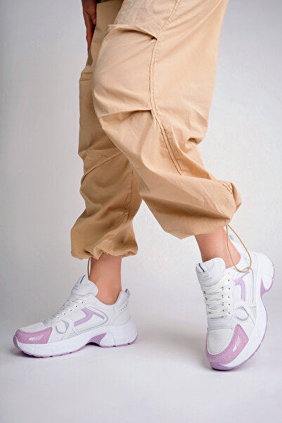 McDark Жіночі біло-лілові щоденні кросівки