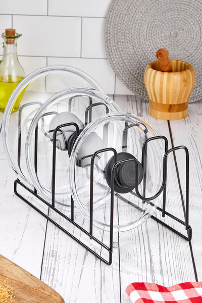 vipgross منظم المقلاة والغطاء باللون الأسود Vg-303s -m3