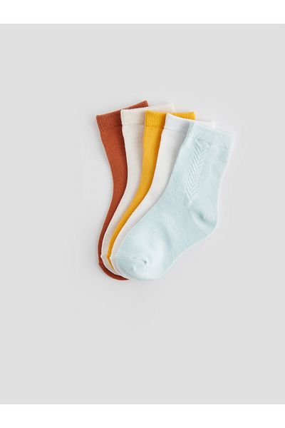 LC Waikiki Set of 5 Basic Socks for Baby Boy
