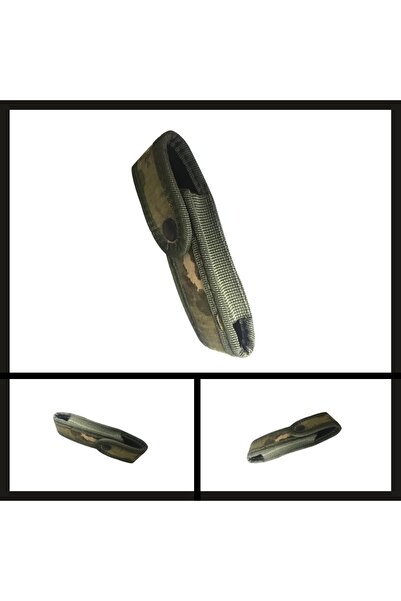 Uygunayakala Uyguna-Yakala Haki Kamuflaj İmperteks Çakı Ve Şarjör Kılıfı-MLZ.407