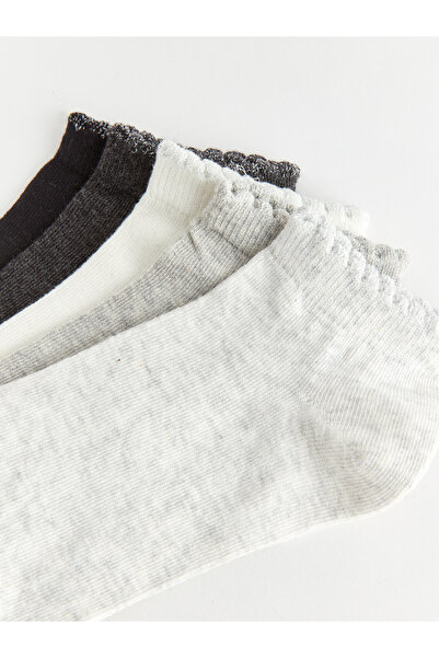 LC Waikiki 5 Pack Women's Plain Booties Socks